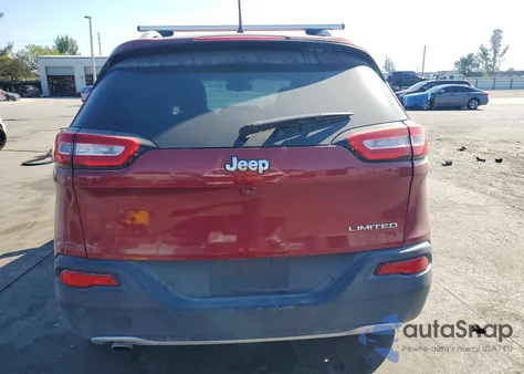 2017 Jeep Cherokee Limited из США, поврежденный, VIN 1C4PJLDB5HW517876